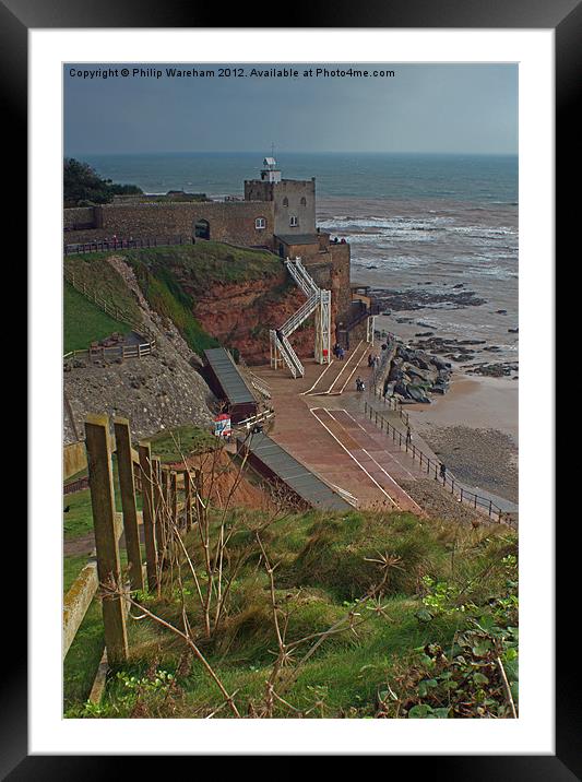 Jacob's Ladder Sidmouth Framed Mounted Print by Phil Wareham