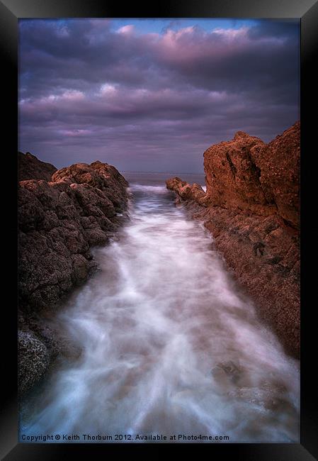 Joppa sea way Framed Print by Keith Thorburn EFIAP/b