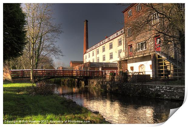 Coldharbour Mill Print by Rob Hawkins