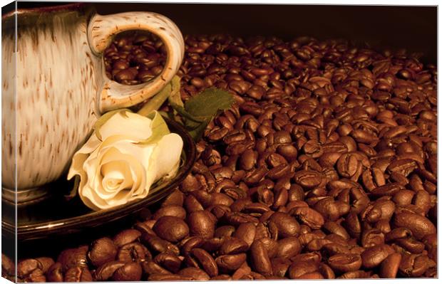 Love Coffee Canvas Print by Daves Photography