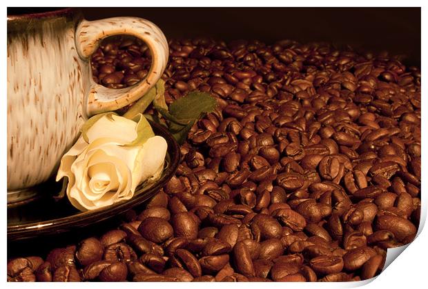 Love Coffee Print by Daves Photography