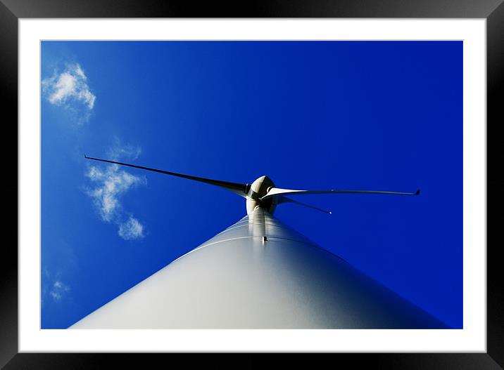 Lochelbank turbine Framed Mounted Print by Kevin Dobie