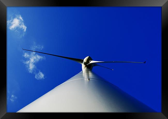 Lochelbank turbine Framed Print by Kevin Dobie
