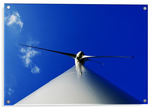 Lochelbank turbine Acrylic by Kevin Dobie