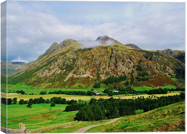 Langdale Pike Canvas Print by eric carpenter