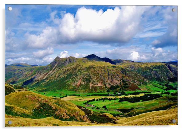 langdale pike  Acrylic by eric carpenter