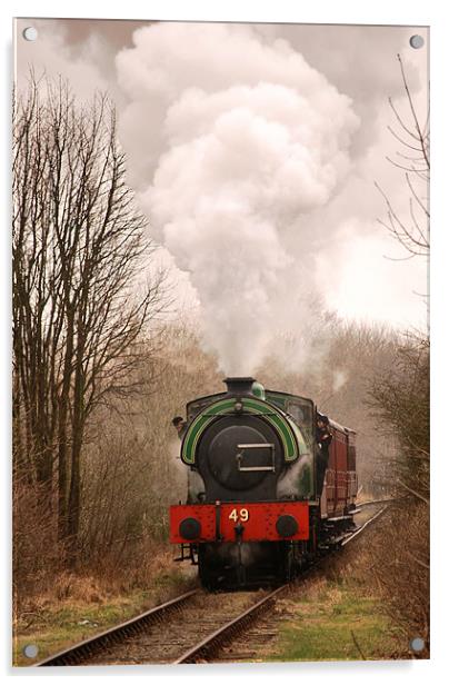 Tanfield Express Acrylic by eric carpenter