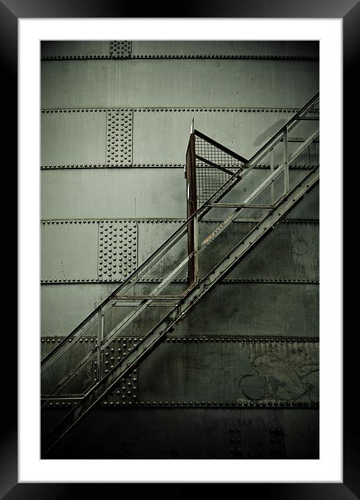 Stairway to ... Framed Mounted Print by Martin Beerens