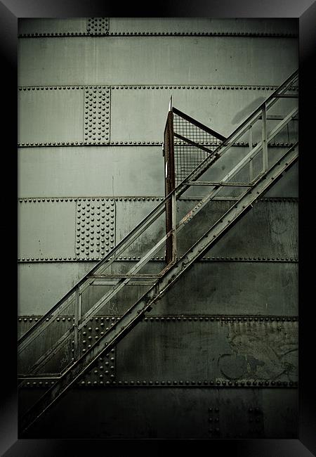 Stairway to ... Framed Print by Martin Beerens