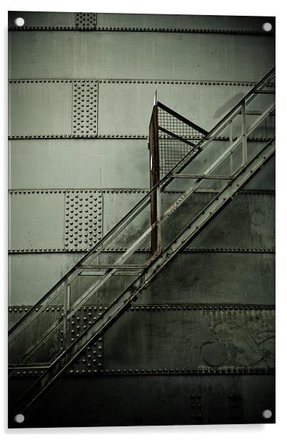 Stairway to ... Acrylic by Martin Beerens