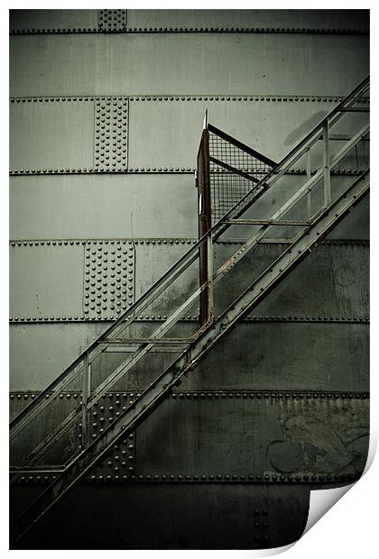 Stairway to ... Print by Martin Beerens
