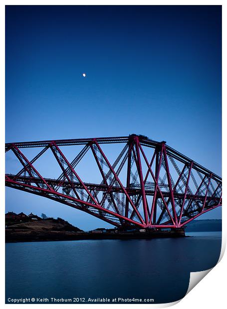 Forth Rail Bridge Print by Keith Thorburn EFIAP/b
