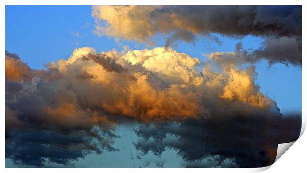 COLOR CLOUD Print by Larry Stolle