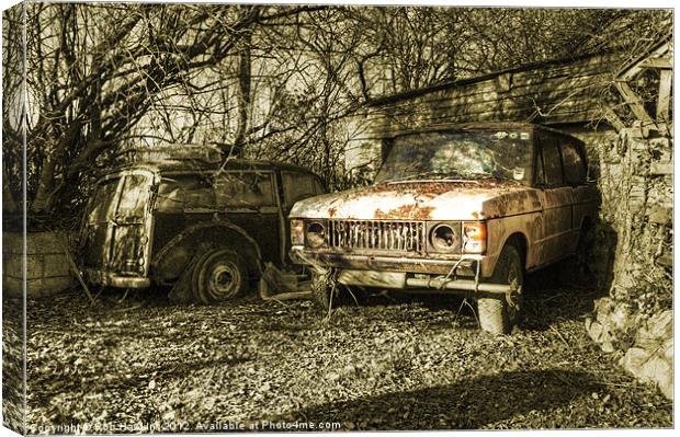 Off the Road Canvas Print by Rob Hawkins