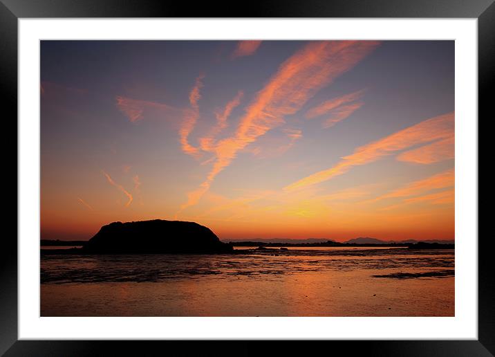 sunrise at Cae Glas Framed Mounted Print by Gail Johnson