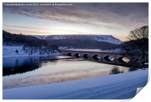 Frozen Dawn in the Valley Print by K7 Photography
