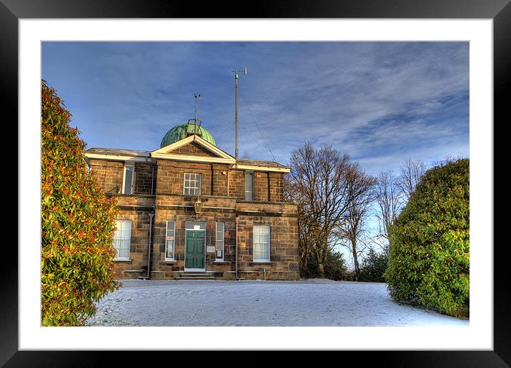 Durham observatory Framed Mounted Print by Kevin Tate