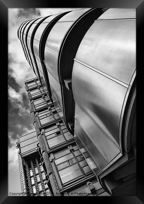 Lloyd's Building, London Framed Print by Dave Turner