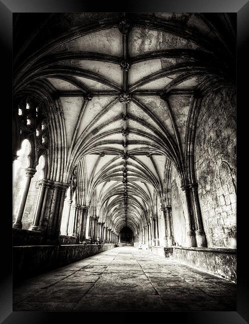 Time at the cloisters Framed Print by Marcus Scott
