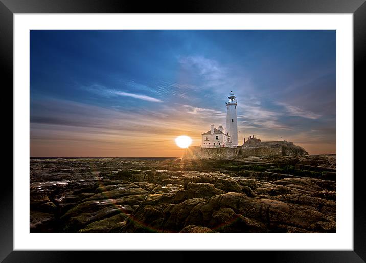 Shining Mary Framed Mounted Print by Paul Appleby
