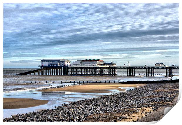 Cromer Pier Print by Lilian Marshall