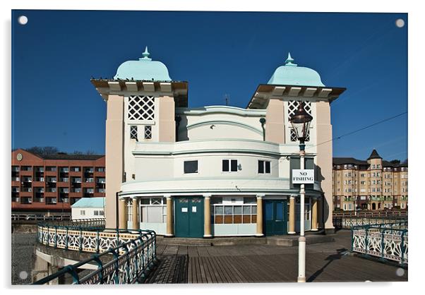 Penarth Pier Pavilion Acrylic by Steve Purnell