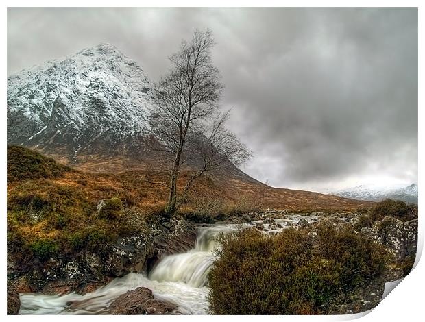 The Buachaille Etive Mor Print by Aj’s Images