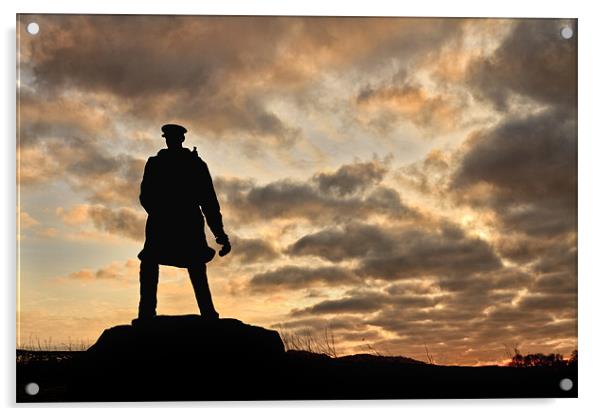 David Stirling Monument Acrylic by John Barrie