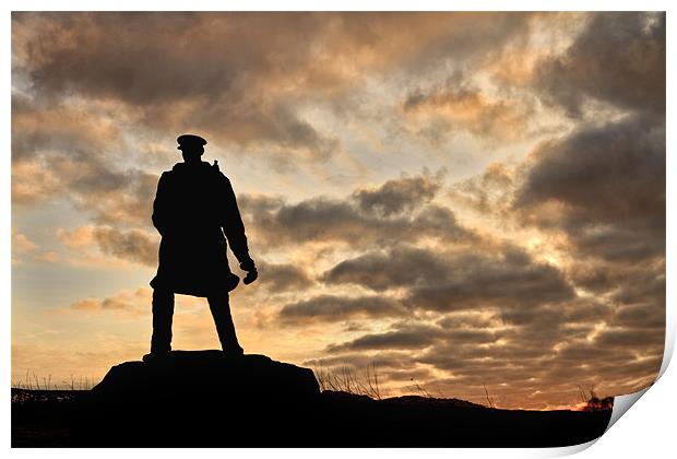 David Stirling Monument Print by John Barrie