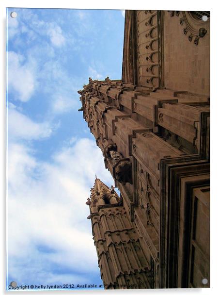Palma Cathedral Acrylic by holly lyndon