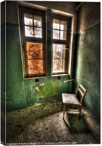 Lunatic seat Canvas Print by Nathan Wright