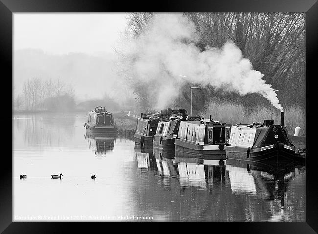 The Gloucester and Sharpness Canal Framed Print by Steve Liptrot