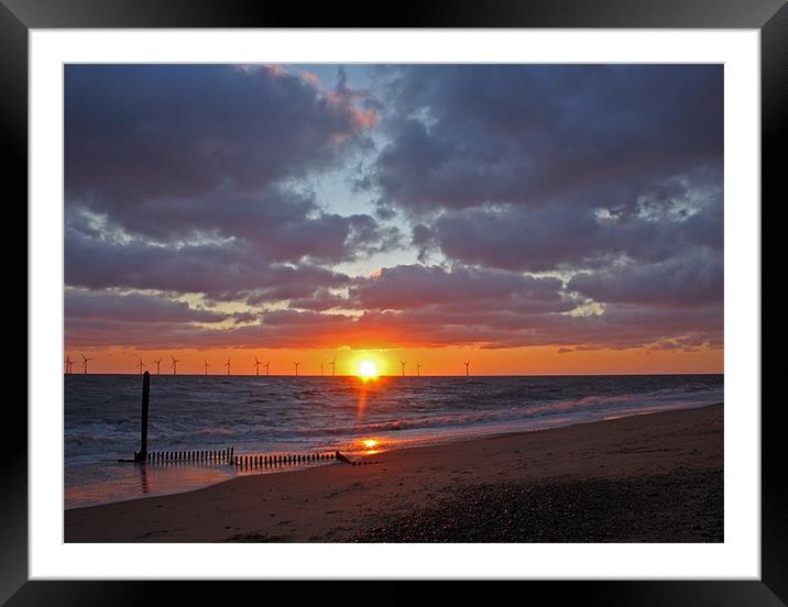 Sailor's Warning Framed Mounted Print by Sandi-Cockayne ADPS