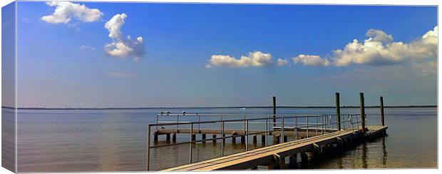 Courtney Campbell Causeway Canvas Print by Mikaela Fox