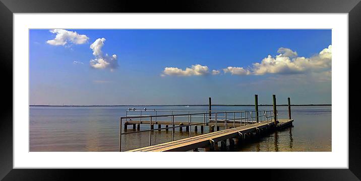 Courtney Campbell Causeway Framed Mounted Print by Mikaela Fox