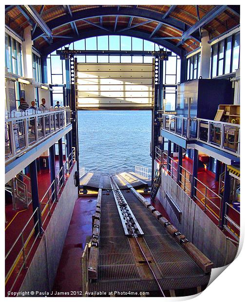 Tenby Lifeboat Station Print by Paula J James