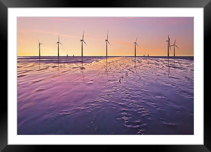 21st Century Beachscape Framed Mounted Print by Andrew Squires
