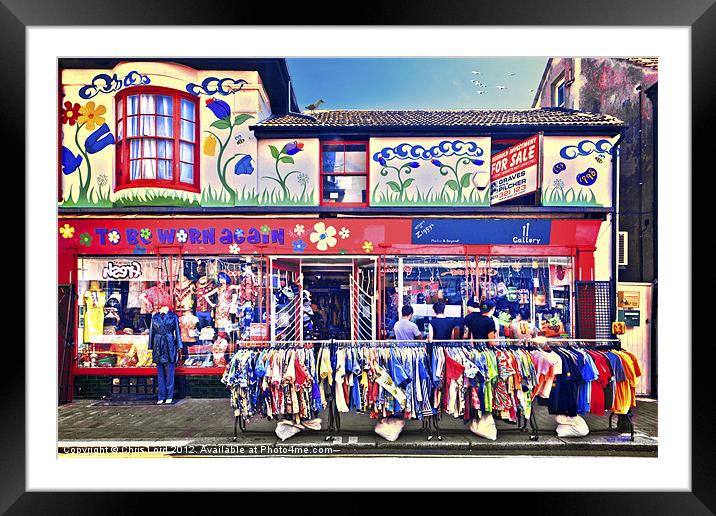 Shopping In Brighton Framed Mounted Print by Chris Lord