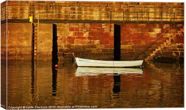 The Evening Boat Canvas Print by Keith Thorburn EFIAP/b