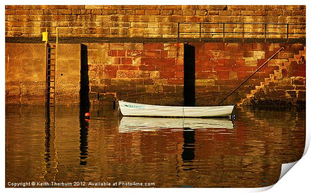 The Evening Boat Print by Keith Thorburn EFIAP/b