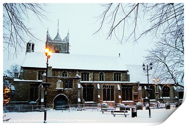 St Peters Church, Wisbech Print by Elouera Photography