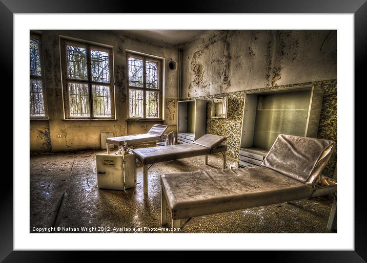 Three beds Framed Mounted Print by Nathan Wright