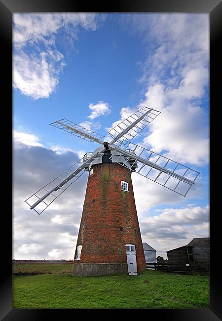 Horsey Mill, Norfolk Framed Print by Sandi-Cockayne ADPS