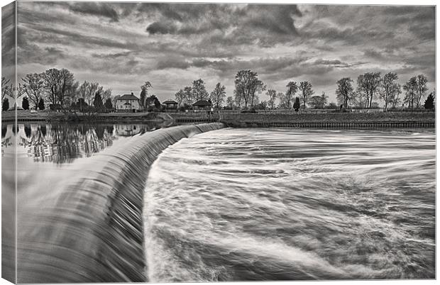Cromwell Weir Canvas Print by Andrew Squires
