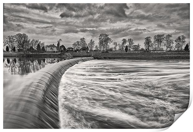 Cromwell Weir Print by Andrew Squires