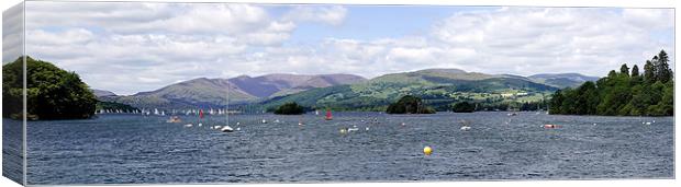 Windermere Canvas Print by Roger Green
