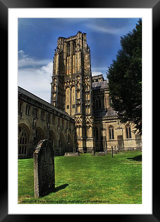 Wells cathedral 2 Framed Mounted Print by Sean Wareing