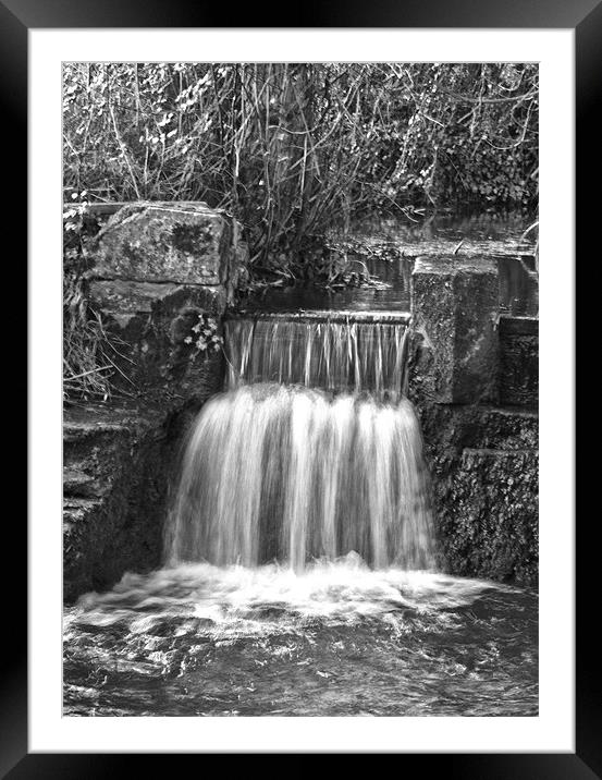 streaming Framed Mounted Print by mark page