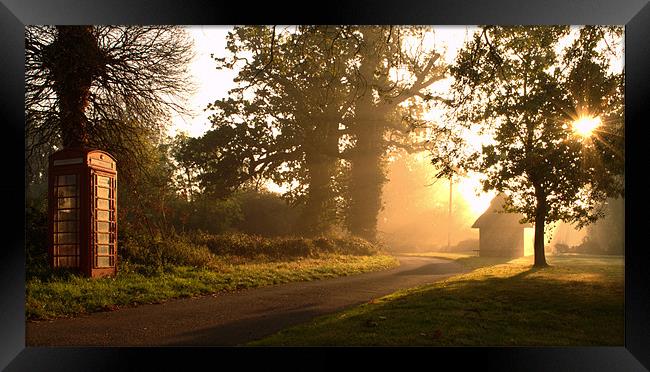Misty Morning Framed Print by Paul Holman Photography