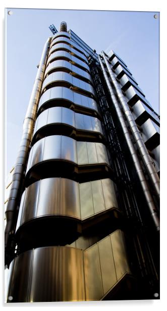 Lloyds of London building Acrylic by David Pyatt